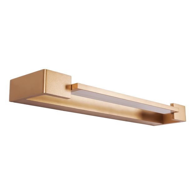 Maxlight Flink - wandlamp - 45 x 10 x 4 cm - 12W LED incl. - IP44 - goud