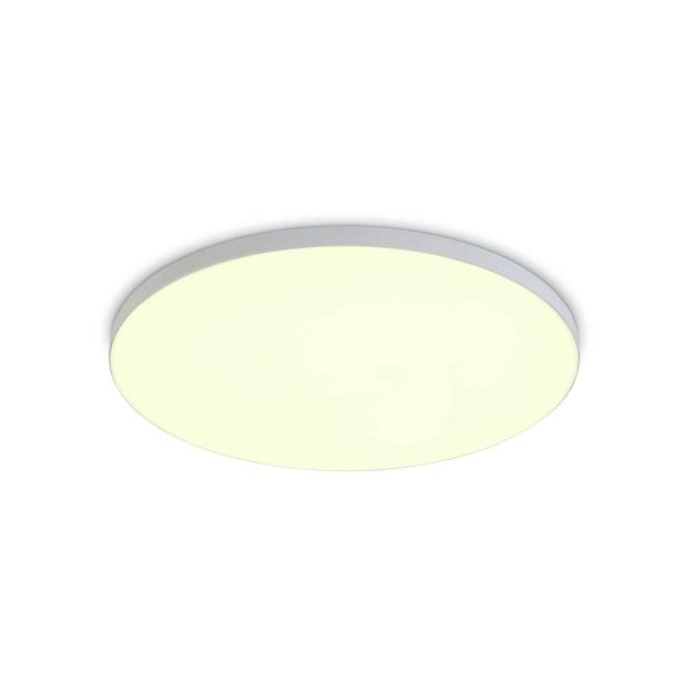 ONE Light Floating Panels Range - inbouw plafondverlichting - Ø 20 x 2,4 cm - 20W LED incl. - wit