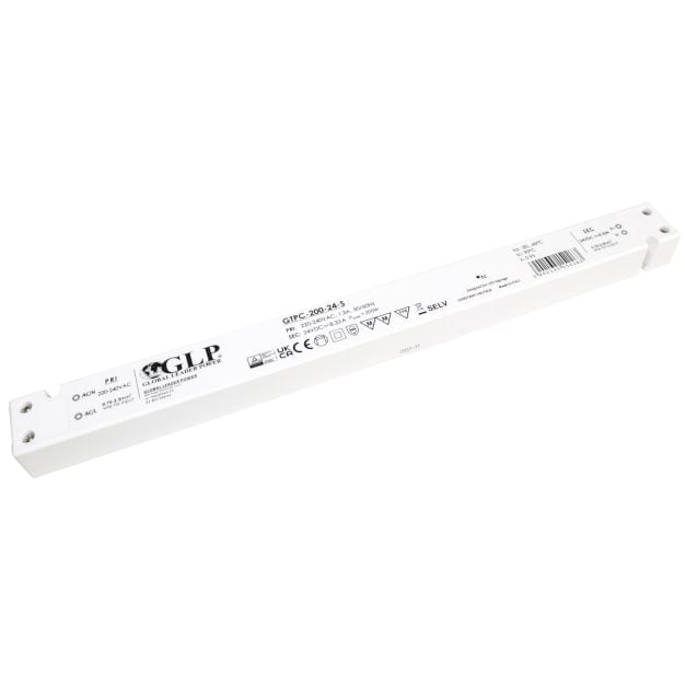 GLP LED driver - 24Vdc/230V - 200W - niet dimbaar