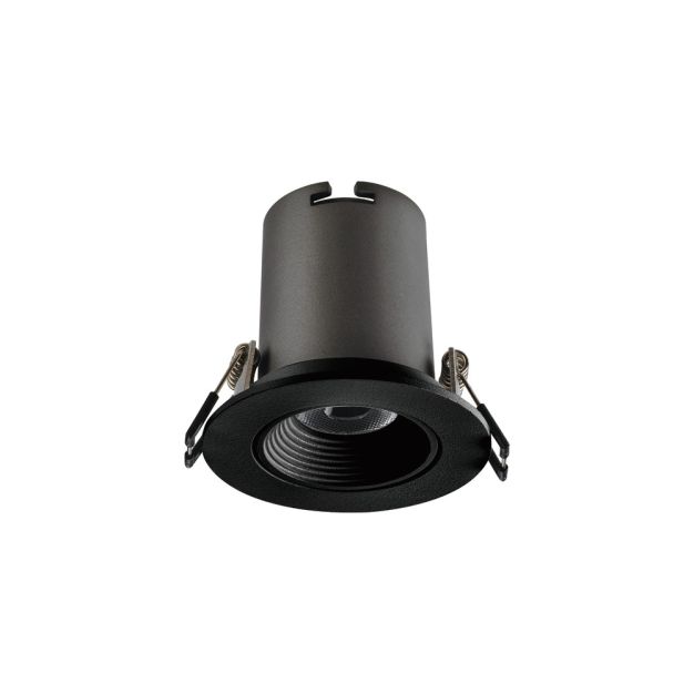 Integral Lux Hi-Brite 60 inbouwspot - Ø 70 mm, Ø 60 mm inbouwmaat - 9W LED incl.- zwart