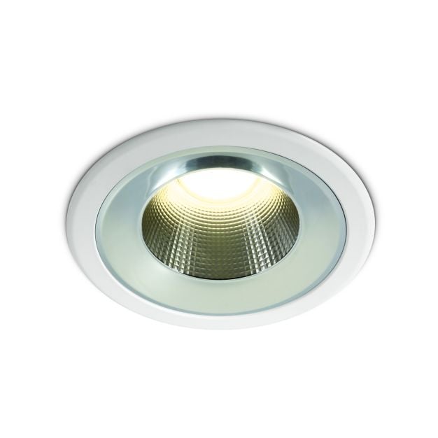 ONE Light Dark Light Project Range - inbouwspot - Ø 170 mm, Ø 150 mm inbouwmaat - 18W LED incl. - IP54 - wit - warm witte lichtkleur