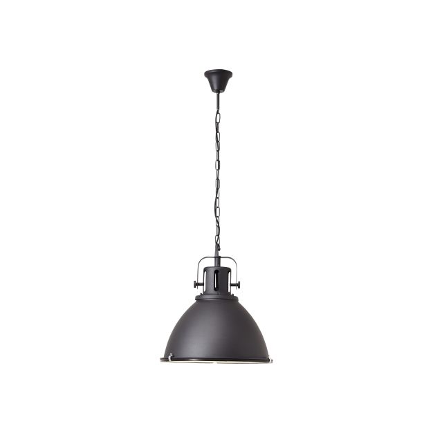 Brilliant Jesper - hanglamp - Ø 47 x 144 cm - zwart