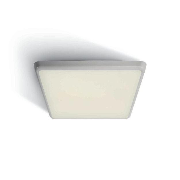 ONE Light LED Slim Plafo Range - buiten plafondverlichting - 30 x 30 x 4 cm - 25W LED incl. - IP54 - wit - witte lichtkleur