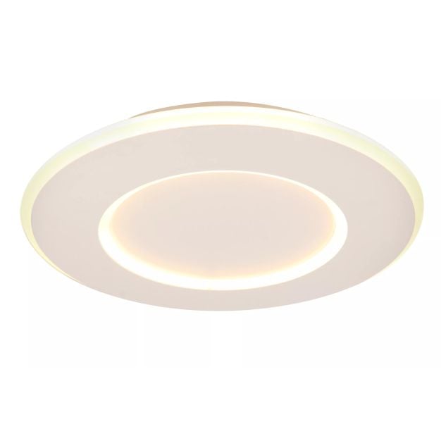 Lucide Axelle - plafondverlichting - Ø 39,6 x 4,6 cm - 24W LED incl. - 3 StepDim - wit