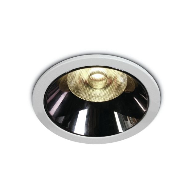 ONE Light COB LED Dark Light Range - inbouwspot - Ø 84 mm, Ø 75 mm inbouwmaat - 12W LED incl. - wit