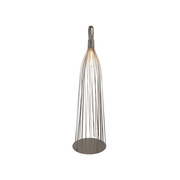 Searchlight Caraffe - staanlamp - 170 cm - grijs