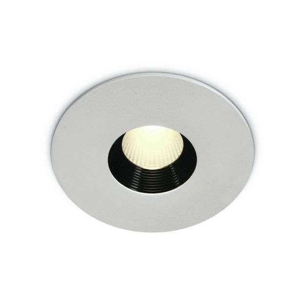 ONE Light COB Range- inbouwspot - Ø 88 mm, Ø 75 mm inbouwmaat - 8W LED incl. - IP54 - wit