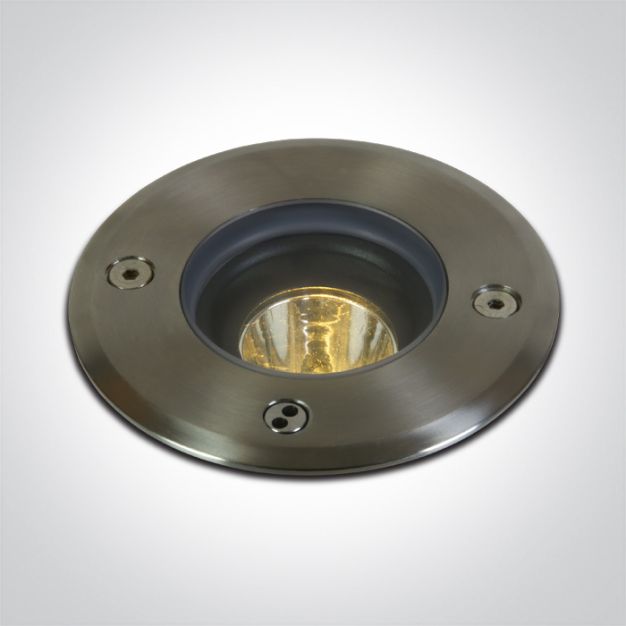 ONE Light Inground Tiltable Range - grondspot voor buiten - Ø 100 mm, Ø 90 mm inbouwmaat - 3W LED incl. - IP67 - roestvrij staal