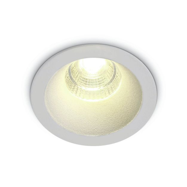 ONE Light 7W Dark Light Range - inbouwspot - Ø 67 mm, Ø 55 mm inbouwmaat - 7W LED incl. - wit