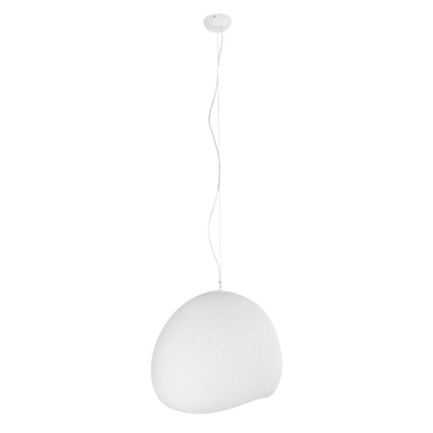 Maxlight Pierre - hanglamp - Ø 48 x 200 cm - wit