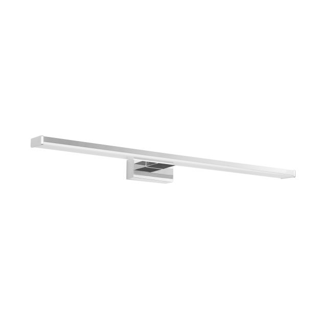 Nova Luce Corso - wandverlichting - 60 x 12 x 4,2 cm - 12W LED incl. - IP44 - chroom