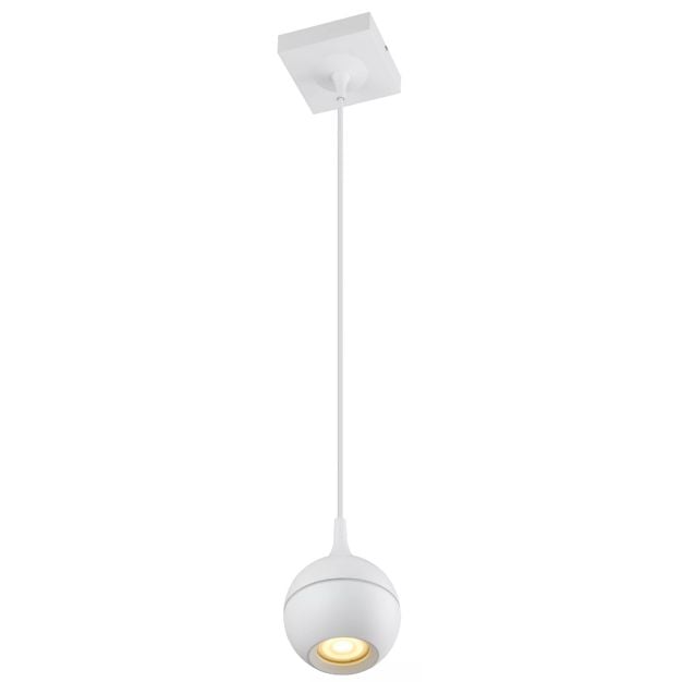 Lucide Favori - hanglamp - 10 x 10 x 145,5 cm - IP44 - wit