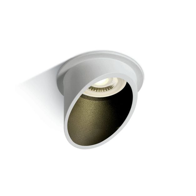 ONE Light - inbouwspot - Ø 68 mm, Ø 62 mm inbouwmaat - wit en zwart