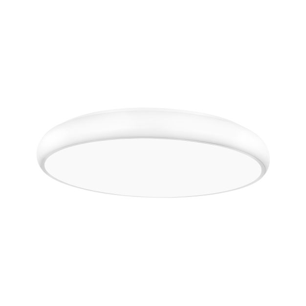 Nova Luce Gap - plafondverlichting - Ø 61 x 9 cm - 62W LED incl. - wit