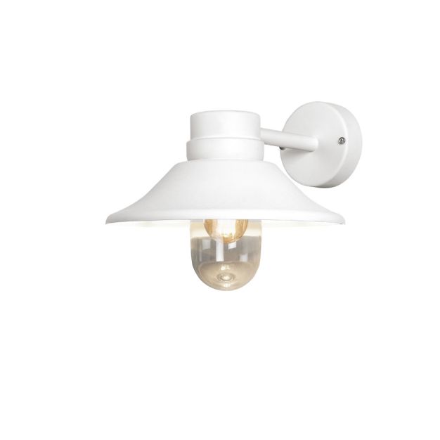 Konstsmide Vega - buiten wandlamp - 26,5 x 29 x 36 cm - IP54 - wit