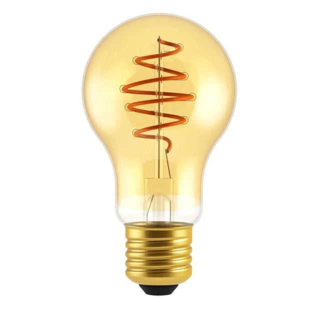 Nordlux LED filament lamp - Ø 6 x 10,9 cm - E27 - 5W dimbaar - 2200K - amber