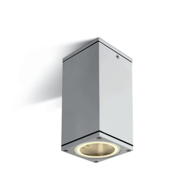 ONE Light GU10 Dark Light Outdoor - buiten plafondverlichting - 6,2 x 6,2 x 13,5 cm - IP54 - wit