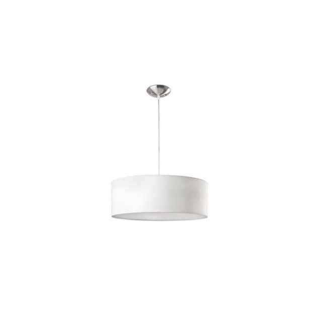 Faro Seven - hanglamp - Ø 50 x 19 cm - mat wit