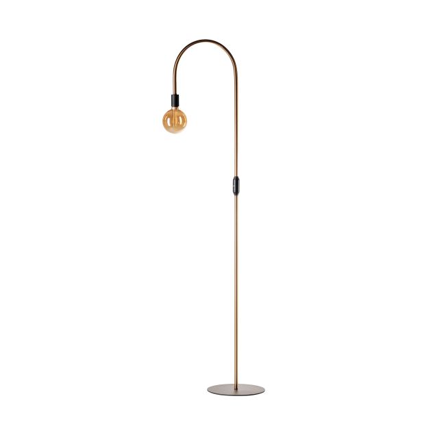 ETH Pike  - vloerlamp - 180 cm - zwart en messing