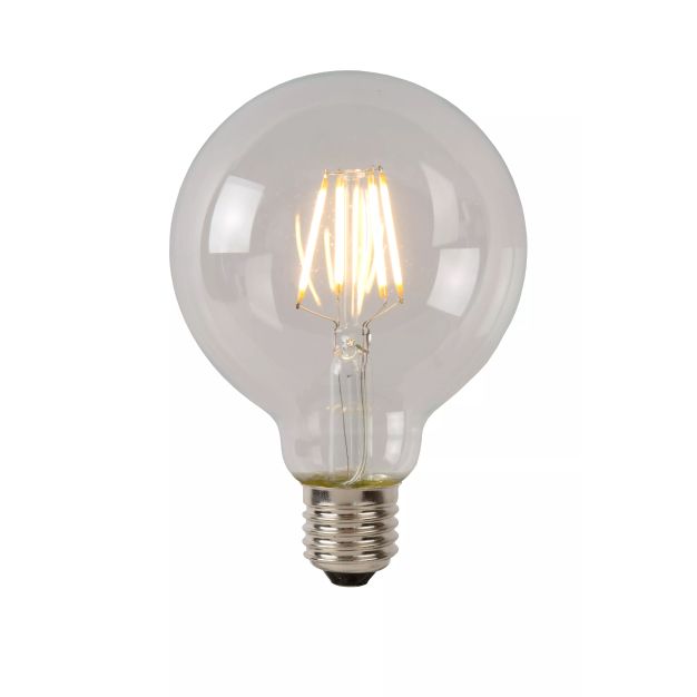 Lucide LED class A filament lamp - Ø 8 x 12,2 cm - E27 - 7W niet dimbaar - 2700K - transparant