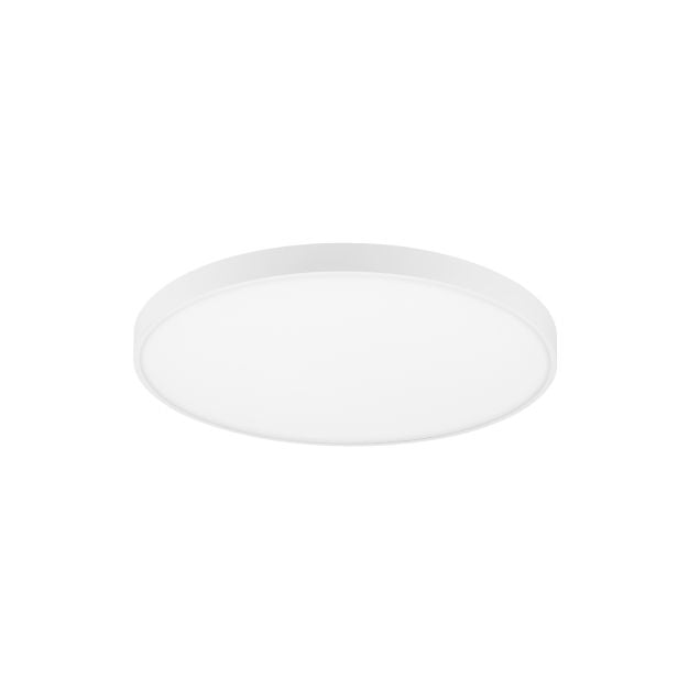 Nova Luce Perfect Profile - plafondlamp - Ø 80 x 10 cm - 80W dimbare LED incl. - wit