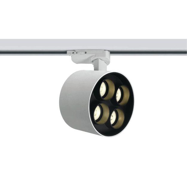 ONE Light Dark Light Tubes - rail spot - 3-fase railsysteem - Ø 13,5 x 7,7 cm - 24W LED incl. - wit