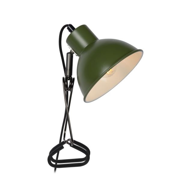 Lucide Moys - klemlamp - 32,5 x 14 x 12,7 cm - groen