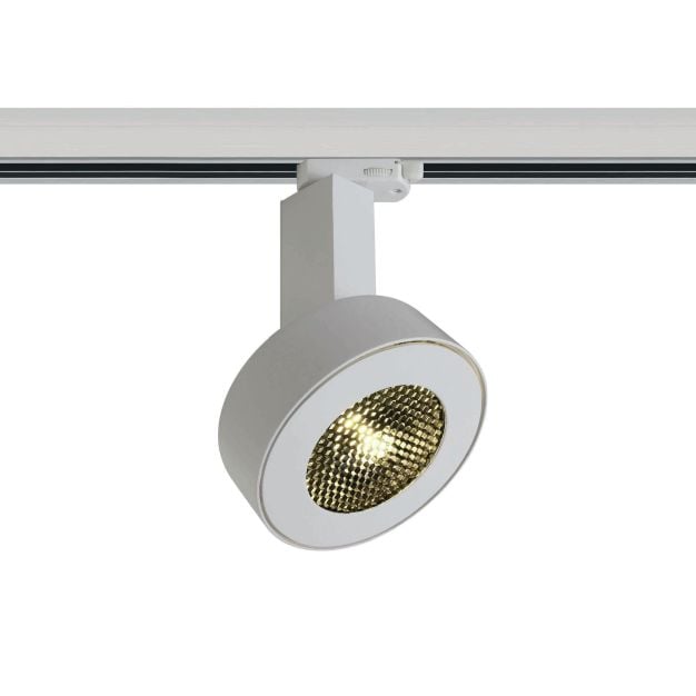 ONE Light Honeycomb - rail spot - 3-fase railsysteem - Ø 14 x 24 cm - 30W LED incl. - wit