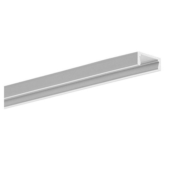 KLUS MICRO ALU - profiel - 1,5 x 0,6 cm - 300cm lengte - geanodiseerd zilver