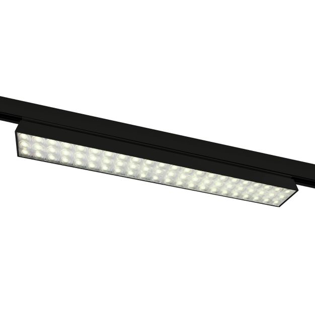 ONE Light High Power Linear - track light - 115 x 4 x 6,4 cm - 60W LED incl. - zwart - witte lichtkleur