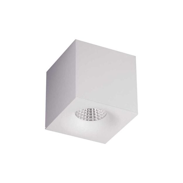 Artdelight Brick - plafondverlichting - 10 x 10 x 10 cm - 11W dimbare LED incl. - wit