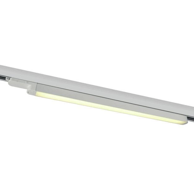 ONE Light LED Linear Track Light - 3-fase railsysteem - 65 x 3 x 3 cm - 16W LED incl. - wit - witte lichtkleur