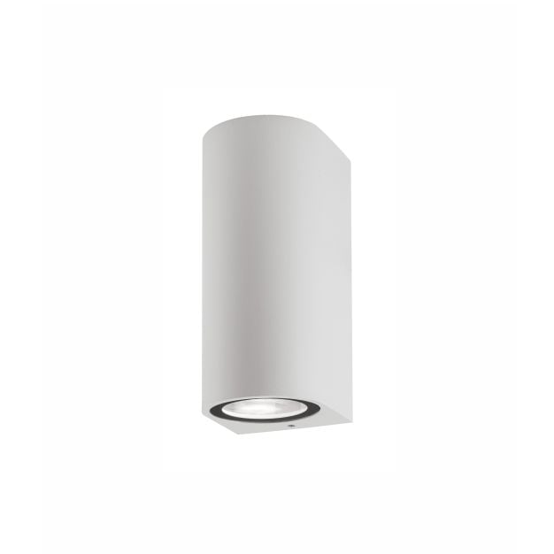 Nova Luce Nero - buiten wandverlichting - 7 x 8 x 15 cm - IP54 - wit