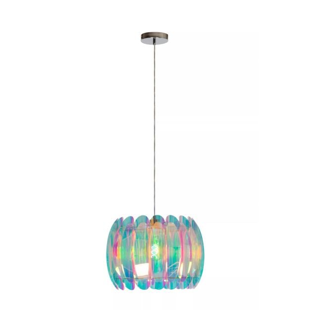 Lucide Glinstar - hanglamp - Ø 40 x 160 - multicolor