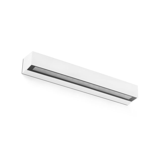 Faro Doro - wandverlichting - 50 x 7,5 x 5,8 cm - 28W LED incl. - IP65 - mat wit