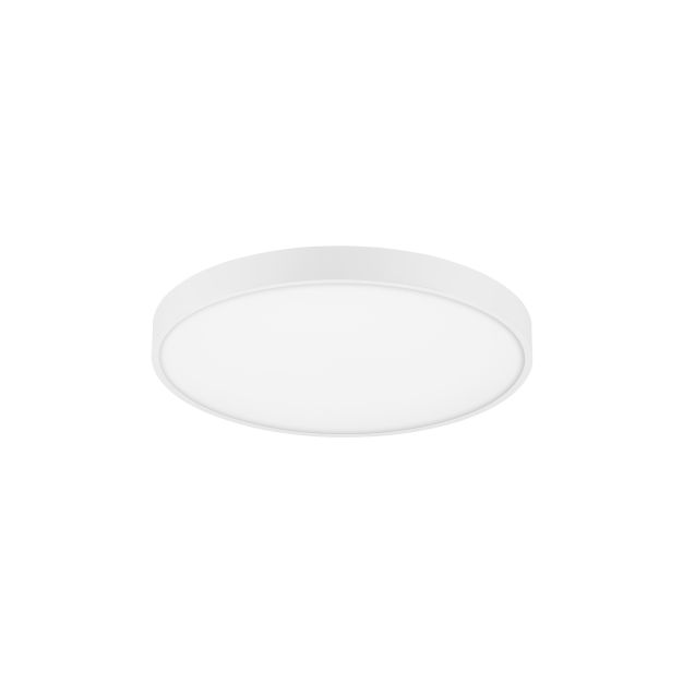 Nova Luce Perfect Profile - plafondlamp - Ø 60 x 10 cm - 40W dimbare LED incl. - wit