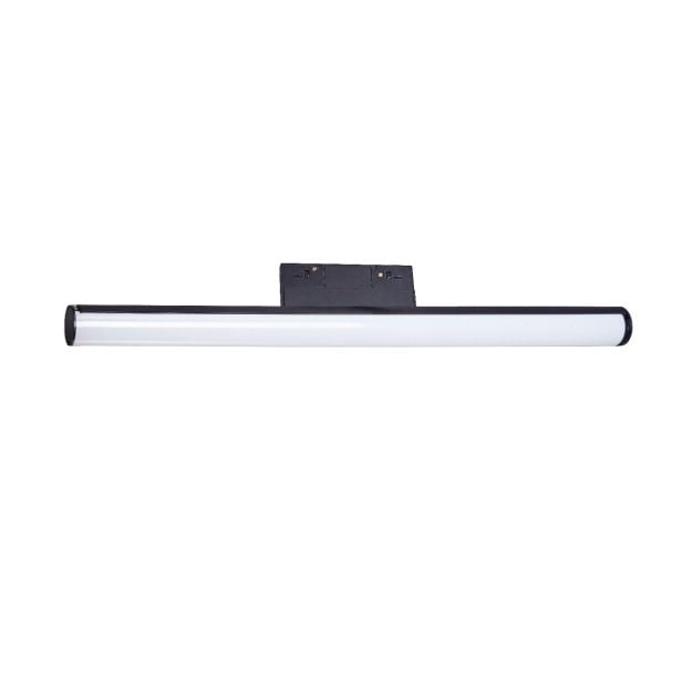 VK Lighting - magnetisch railsysteem - railbalk - 60 x 3 x 8,3 cm - 13W LED incl. 1-10V dimbaar - zwart