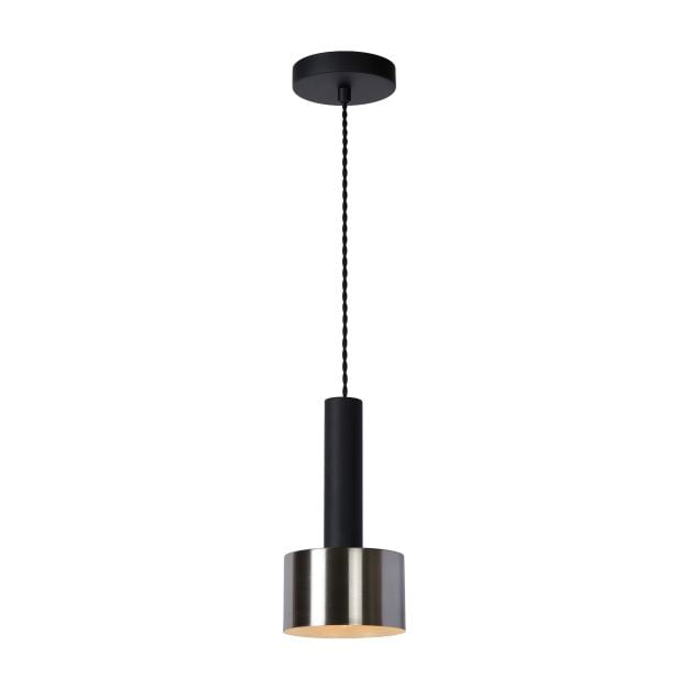 Lucide Teun - hanglamp - Ø 13 x 150 cm - zwart