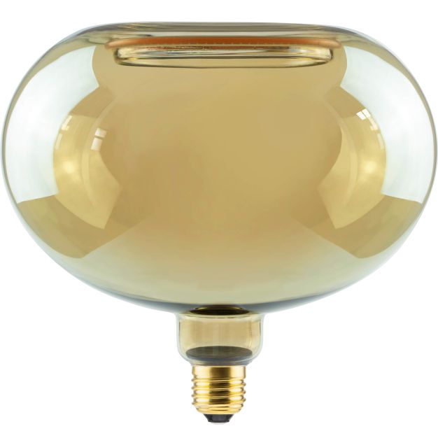 Segula LED lamp - Floating Oval - Ø 20 x 19 cm - E27 - 4,5W dimbaar - 2200K - amber