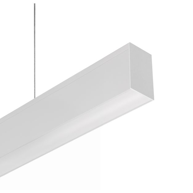 Lichtkoning Slim Line - hanglamp - 178 x 5,5 x 3,3 cm - 34W LED incl. - wit