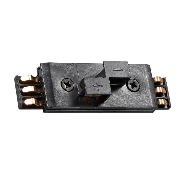 VK Lighting - magnetisch railsysteem - voedingsconnector - inbouwprofiel - zwart