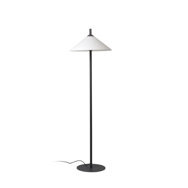 Faro Saigon - vloerlamp - Ø 55 x 200 cm - IP65 - mat wit