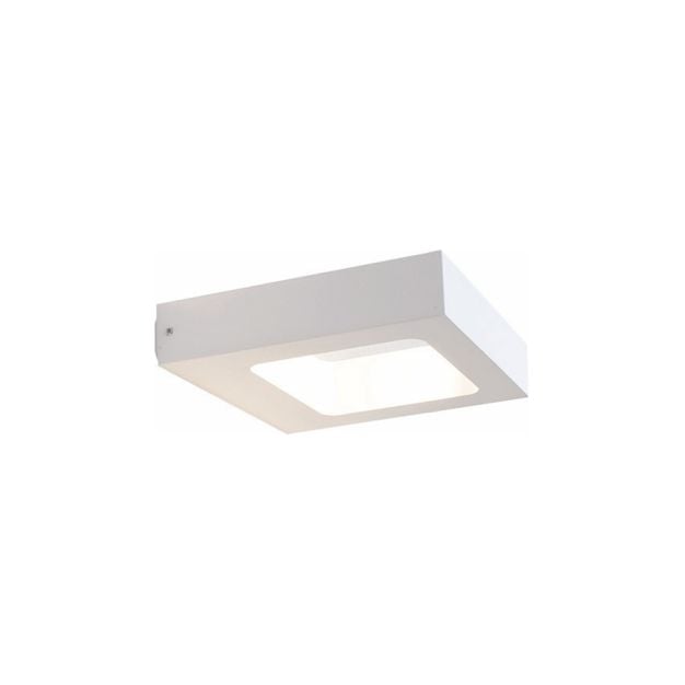 Artdelight Carre - buiten wandverlichting - 14,5 x 13 x 3 cm - 4W LED incl. - IP54 - wit