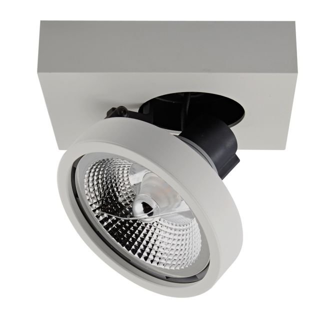 VK Lighting Kylos - opbouwspot - 15,5 x 12 x 12,9 cm - wit