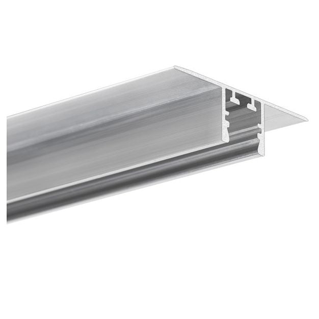 KLUS PDS-T - inbouw LED-profiel voor 12 mm gipsplaat - 1,62 cm vensterbreedte - aluminium