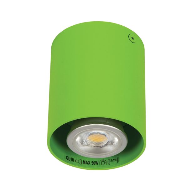 VK Lighting Simio - Opbouwspot - Ø 8 x 9,5 cm - groen