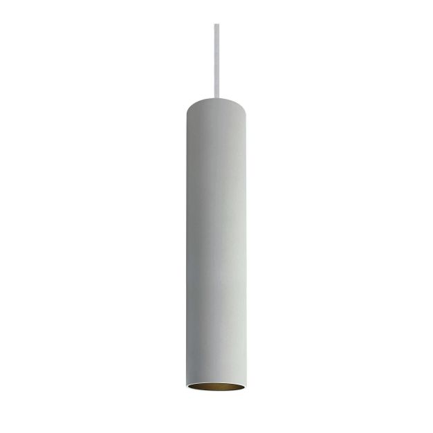 ONE Light Cylinder - hanglamp - Ø 5,6 x 200 cm - wit