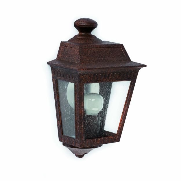 Faro Argot - wandverlichting - 23,4 x 13 x 38,2cm - IP44 - roestbruin