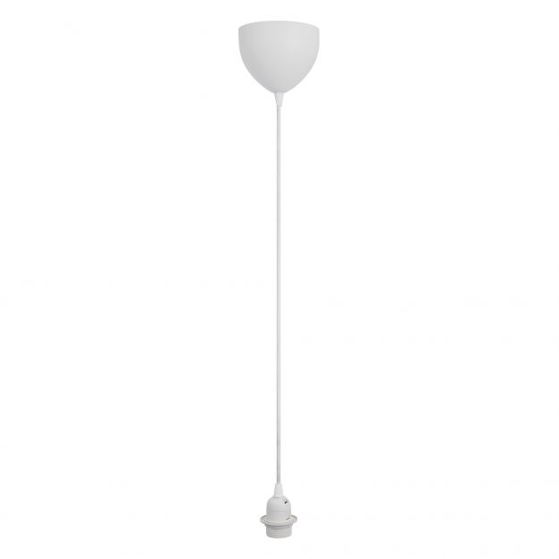 Nordlux Delux - hanglamp - Ø 12,4 x 200 cm - wit