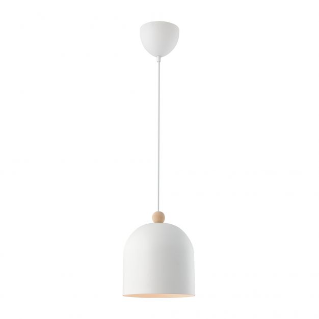 Nordlux Gaston - hanglamp - Ø 20 x 200 cm - wit